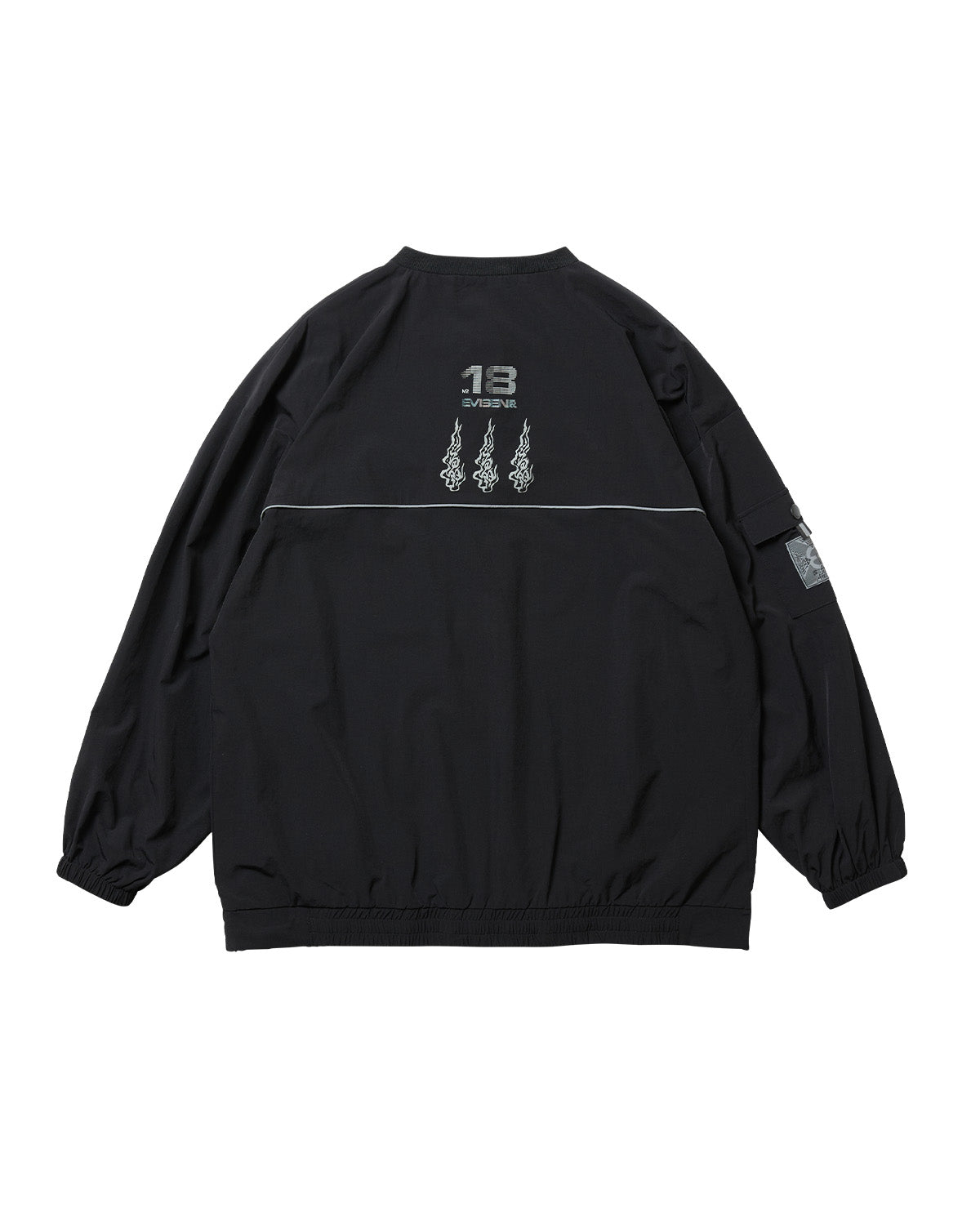 PHEASANT WARM UP CREW - BLACK