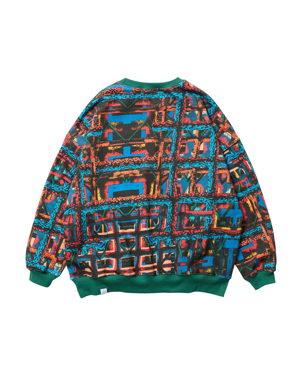 JULIEN CARD CREWNECK - GREEN