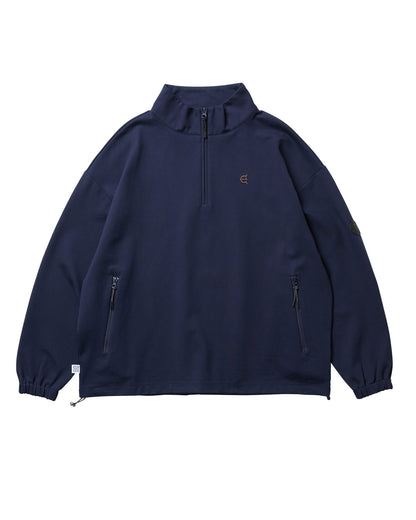 PUNCH HALF ZIP SWEAT - NAVY