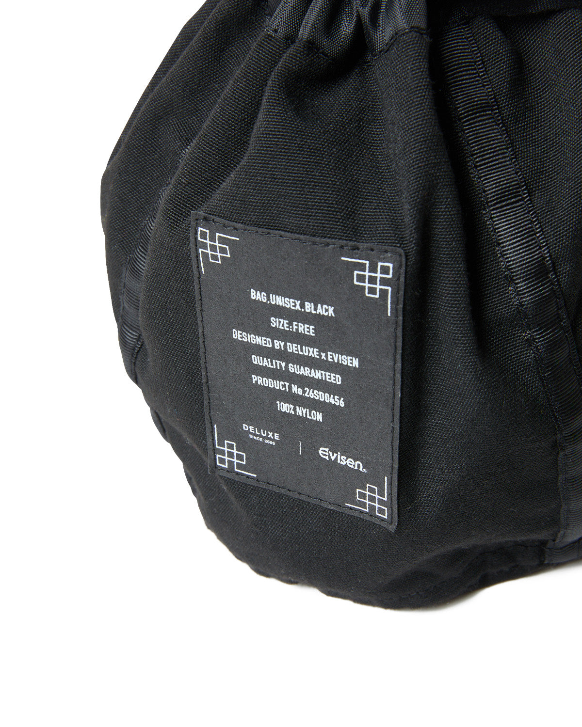 DELUXE x EVISEN PERSONAL EFFECTS BAG - BLACK – Evisen Skateboards