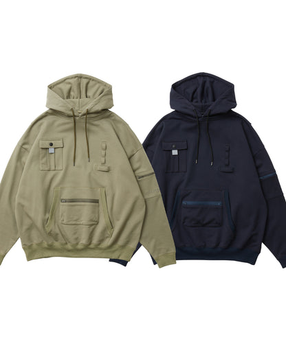 Evisen / Chaos Fishing Club EVENING BITE HOODIE (CORDURA®) - OLIVE