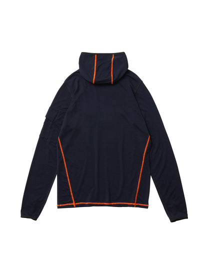 Evisen / Chaos Fishing Club TROPIC NATURAL HOODIE - NAVY