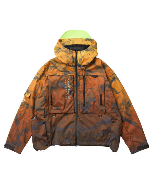 Evisen / Chaos Fishing Club EVENING BITE JACKET - ORANGE