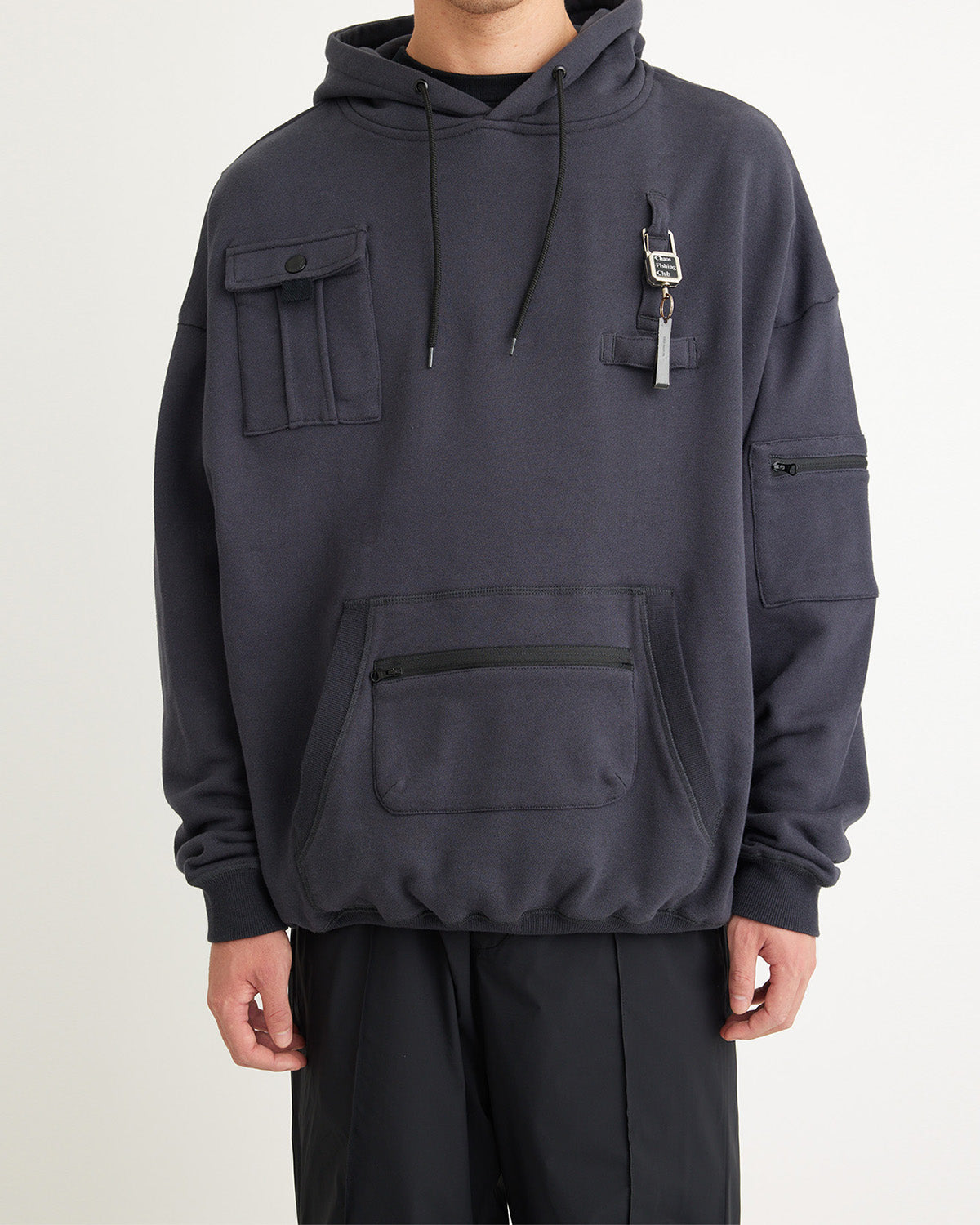 Evisen / Chaos Fishing Club EVENING BITE HOODIE (CORDURA®) - NAVY