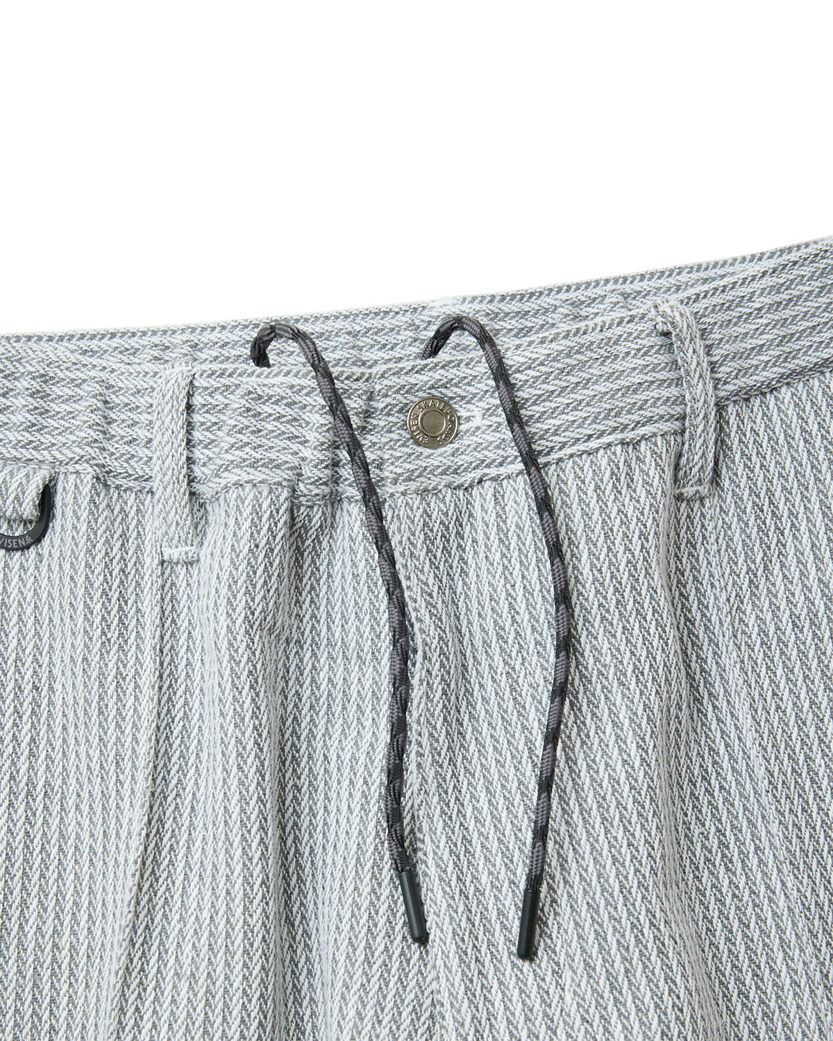 JACQUARD PINTUCK PANTS - GREY 【EC限定カラー】