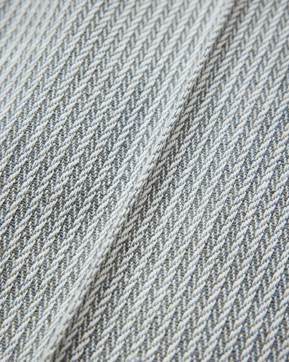 JACQUARD PINTUCK PANTS - GREY 【EC限定カラー】