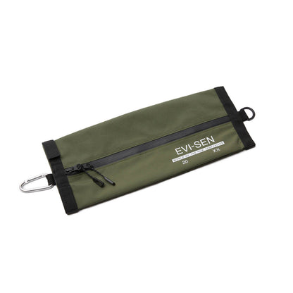 3 LAYER TISSUE POUCH - OLIVE