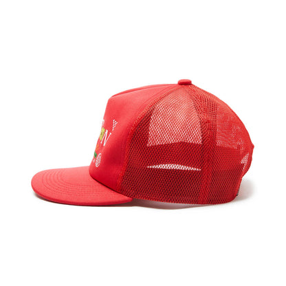 GRAND PRIX MESH CAP - RED