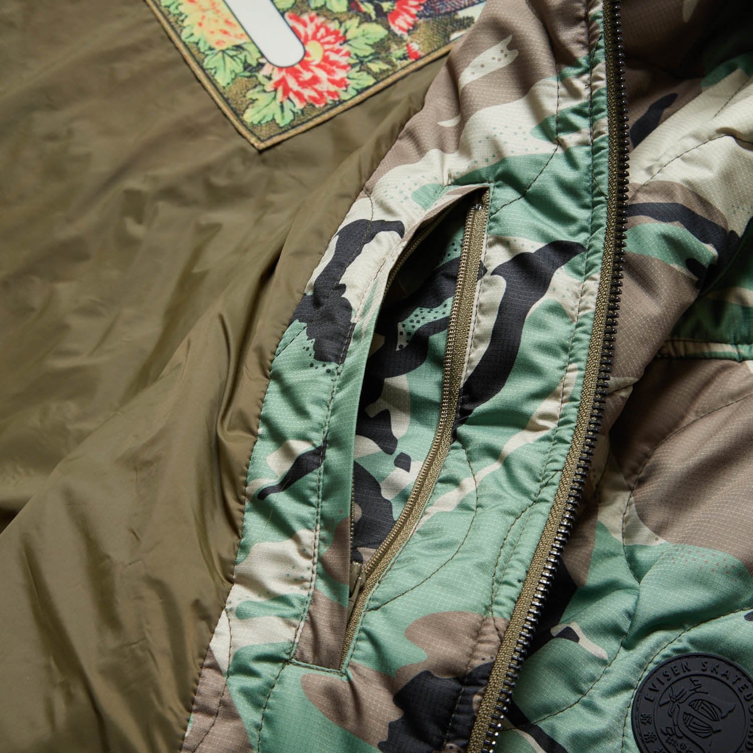 SOUVENIR QUILTING JACKET - CAMO