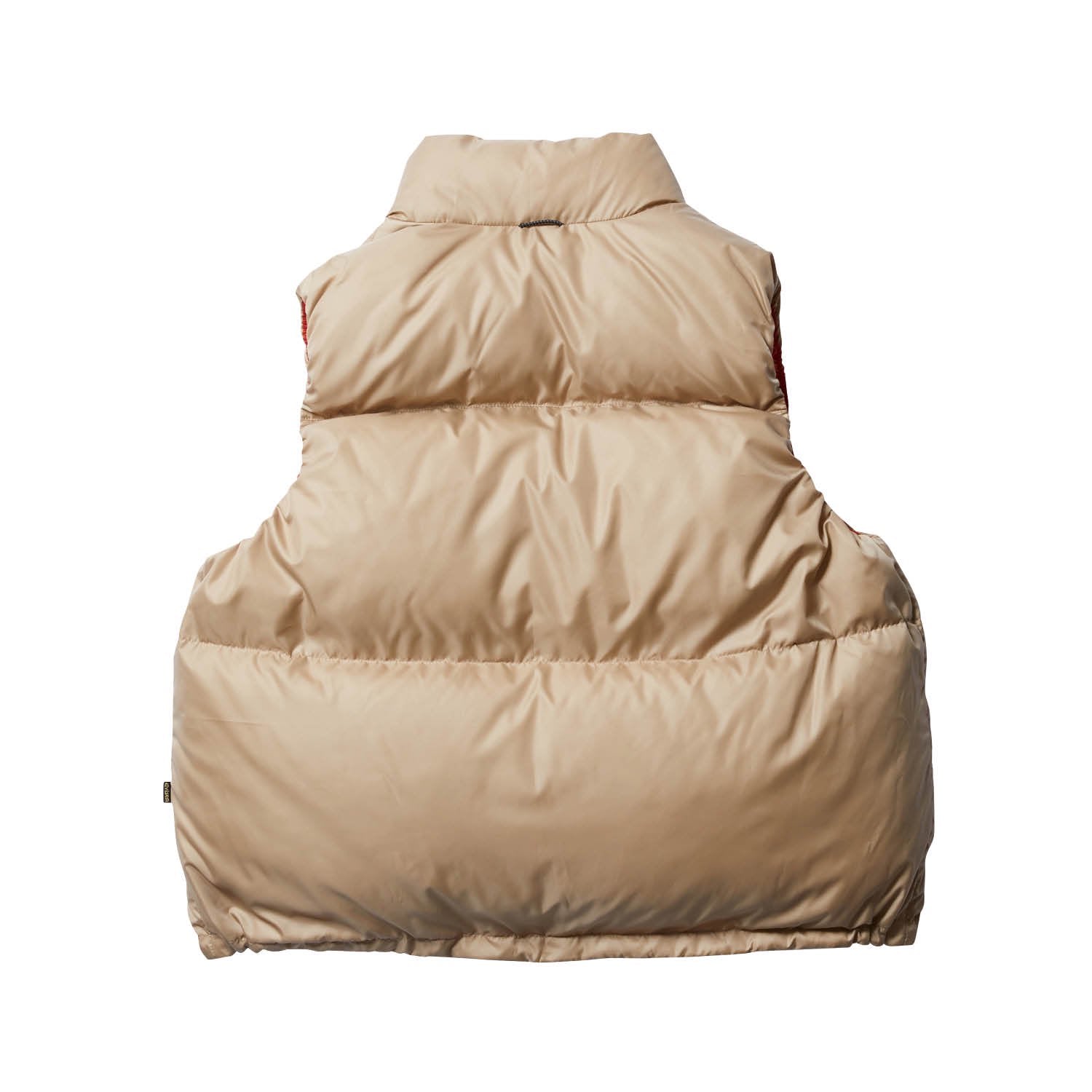 FUJI REVERSIBLE DOWN VEST - BEIGE/ORANGE – Evisen Skateboards ゑ