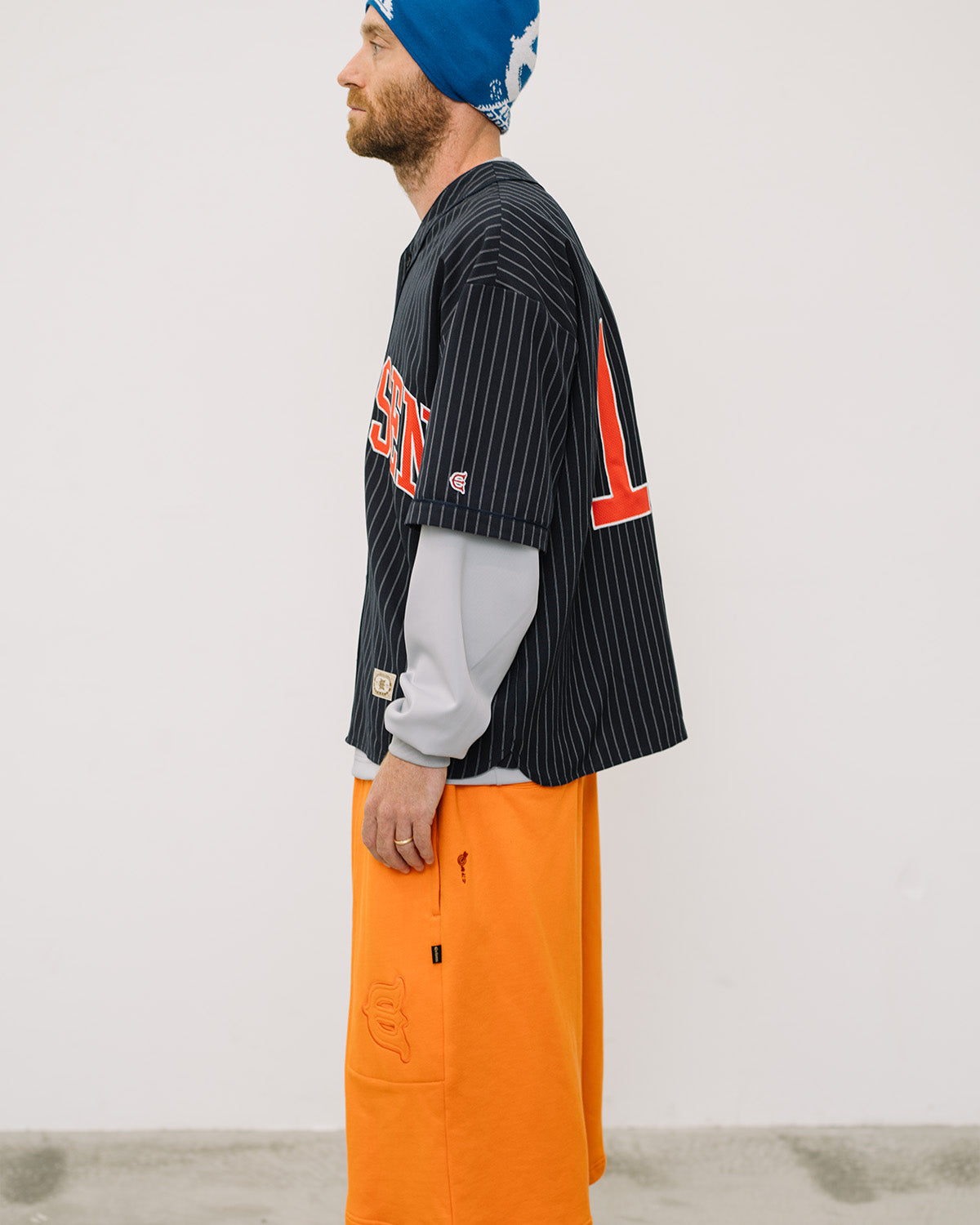 OFFICIAL REPLICA BASEBALL SHIRT - NAVY – Evisen Skateboards ゑ