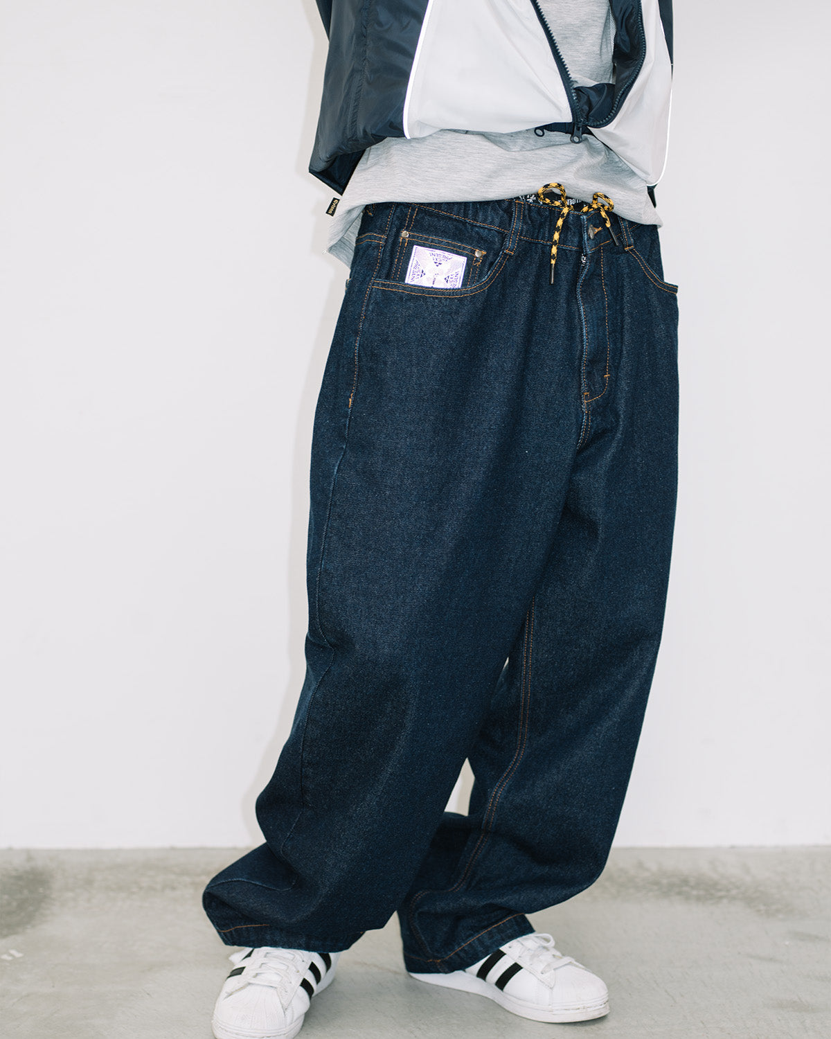 archive スタッズ　スキニー　エディー ATARI ONE-UP DENIM - BLACK – Evisen Skateboards ゑ (エビセン