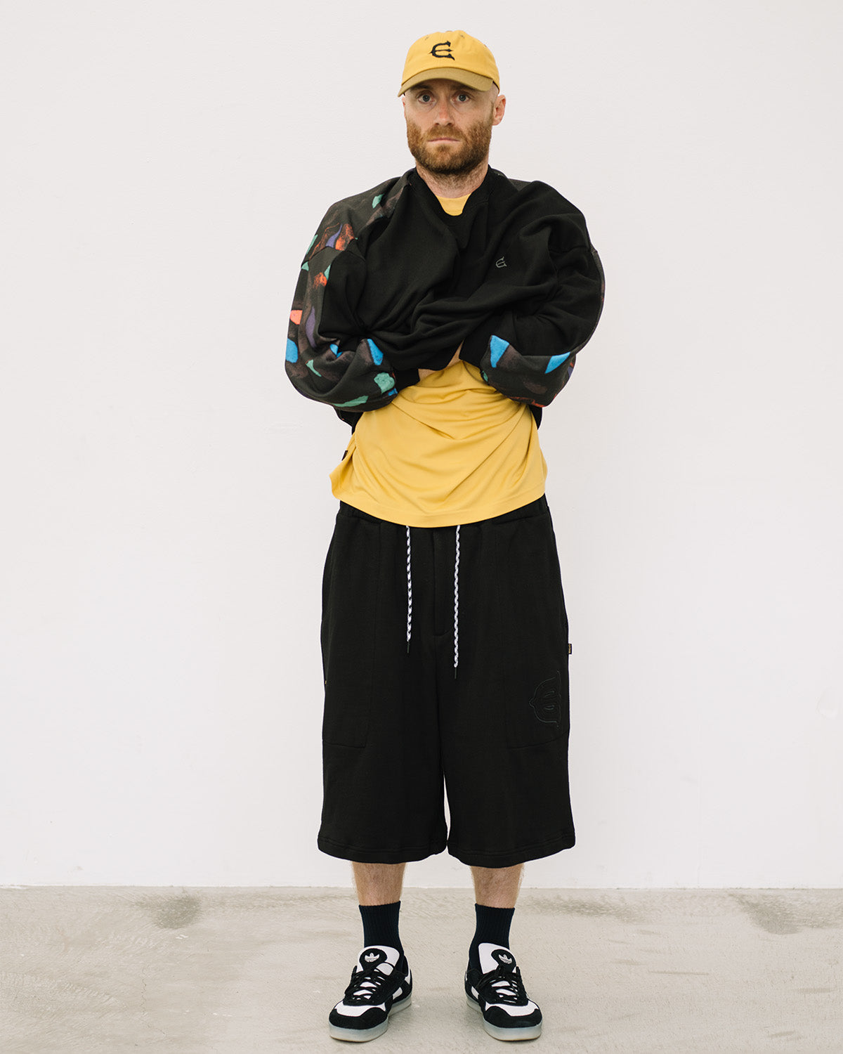 JULIEN CARD CREWNECK - GREEN