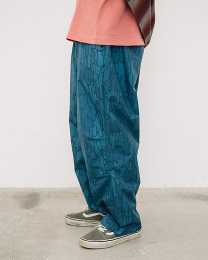 TREE CAMO MOUNTAIN PANTS - PINK