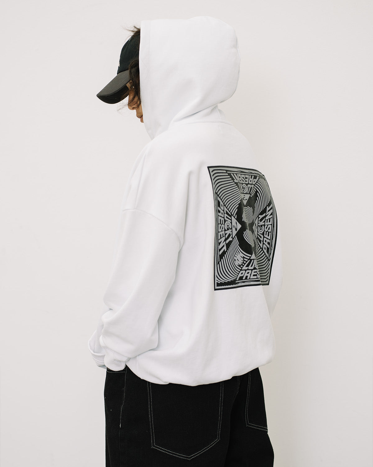 ATARI LOGO HOODIE - BLACK