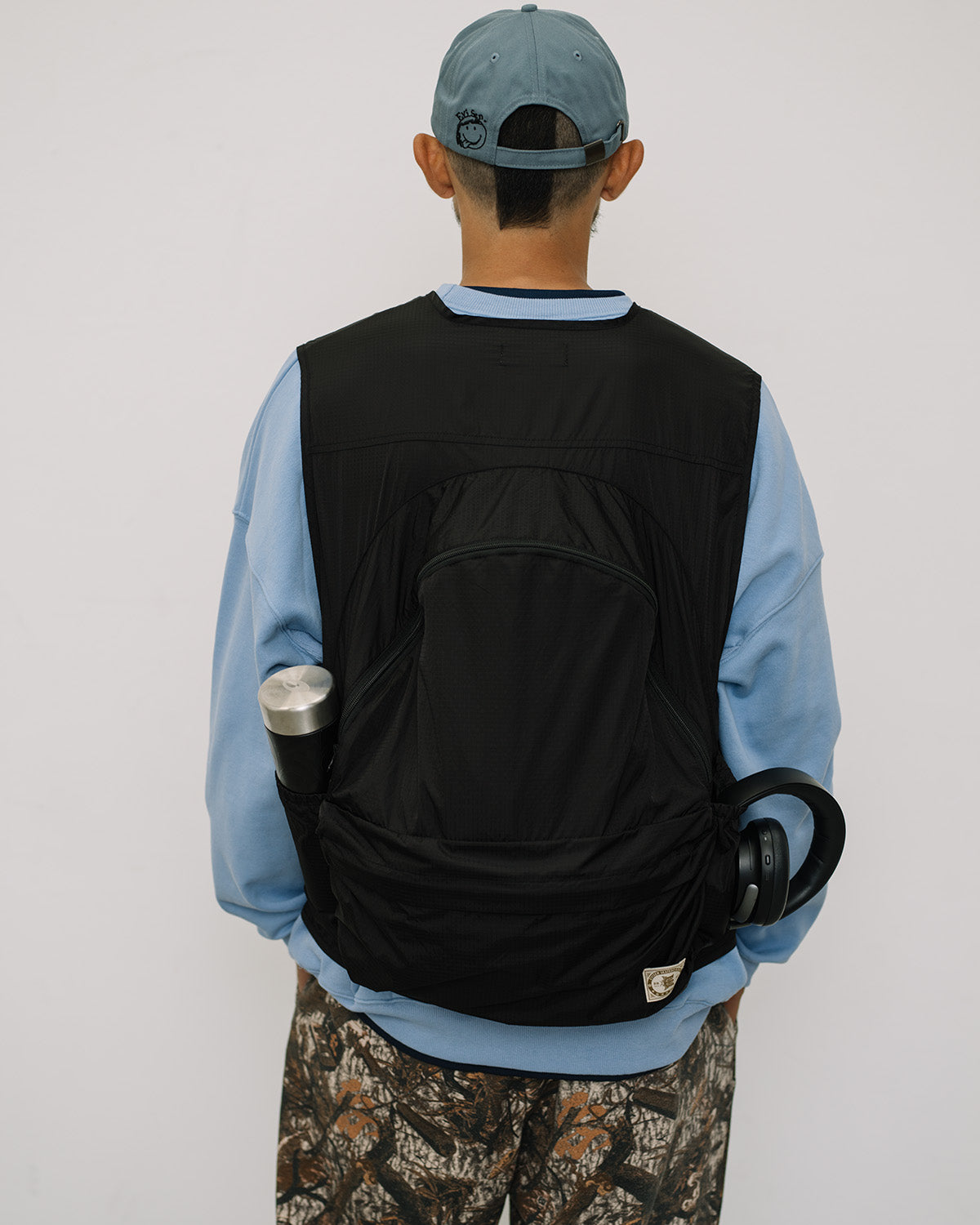 evisen フィッシングベスト ブラック フリーサイズ ONE-DAY VEST – Evisen Skateboards ゑ (エビセン スケートボード