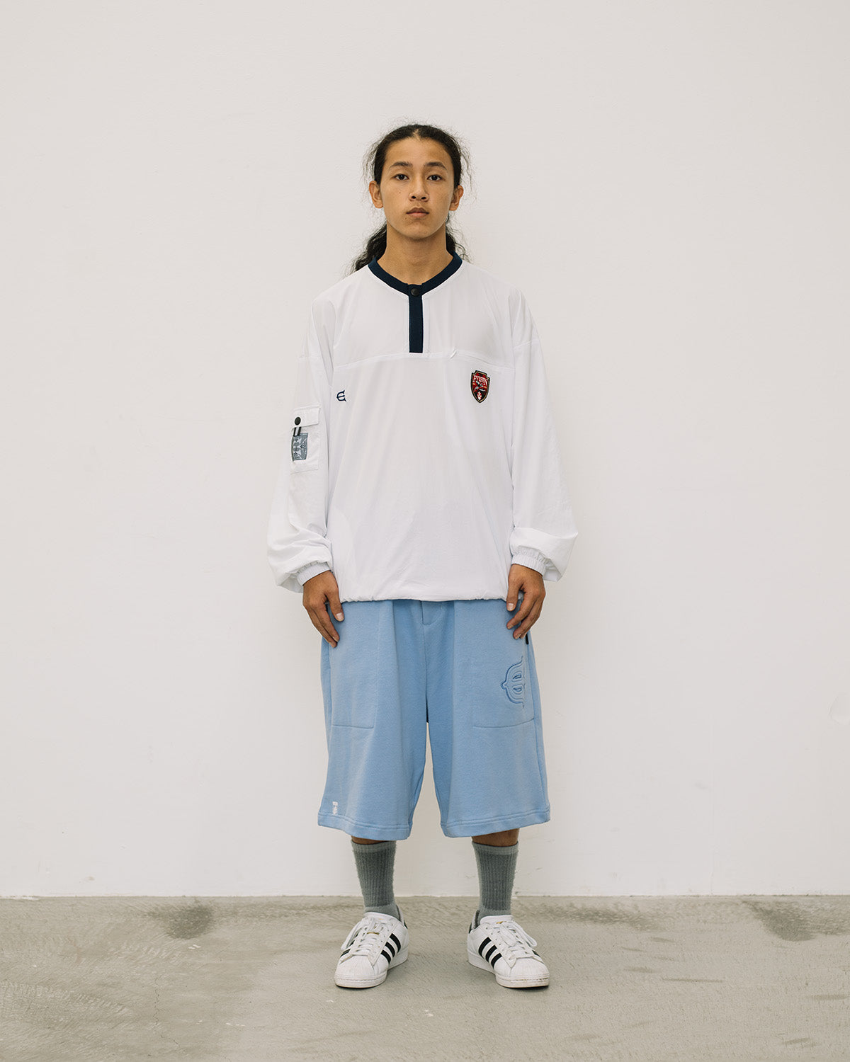 PHEASANT WARM UP CREW - BLACK