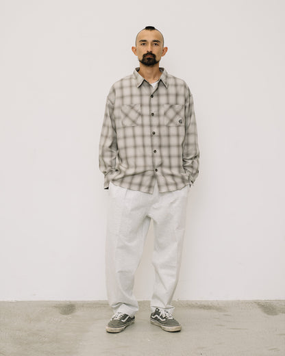 WILLIAM CHECK L/S SHIRT - GREEN