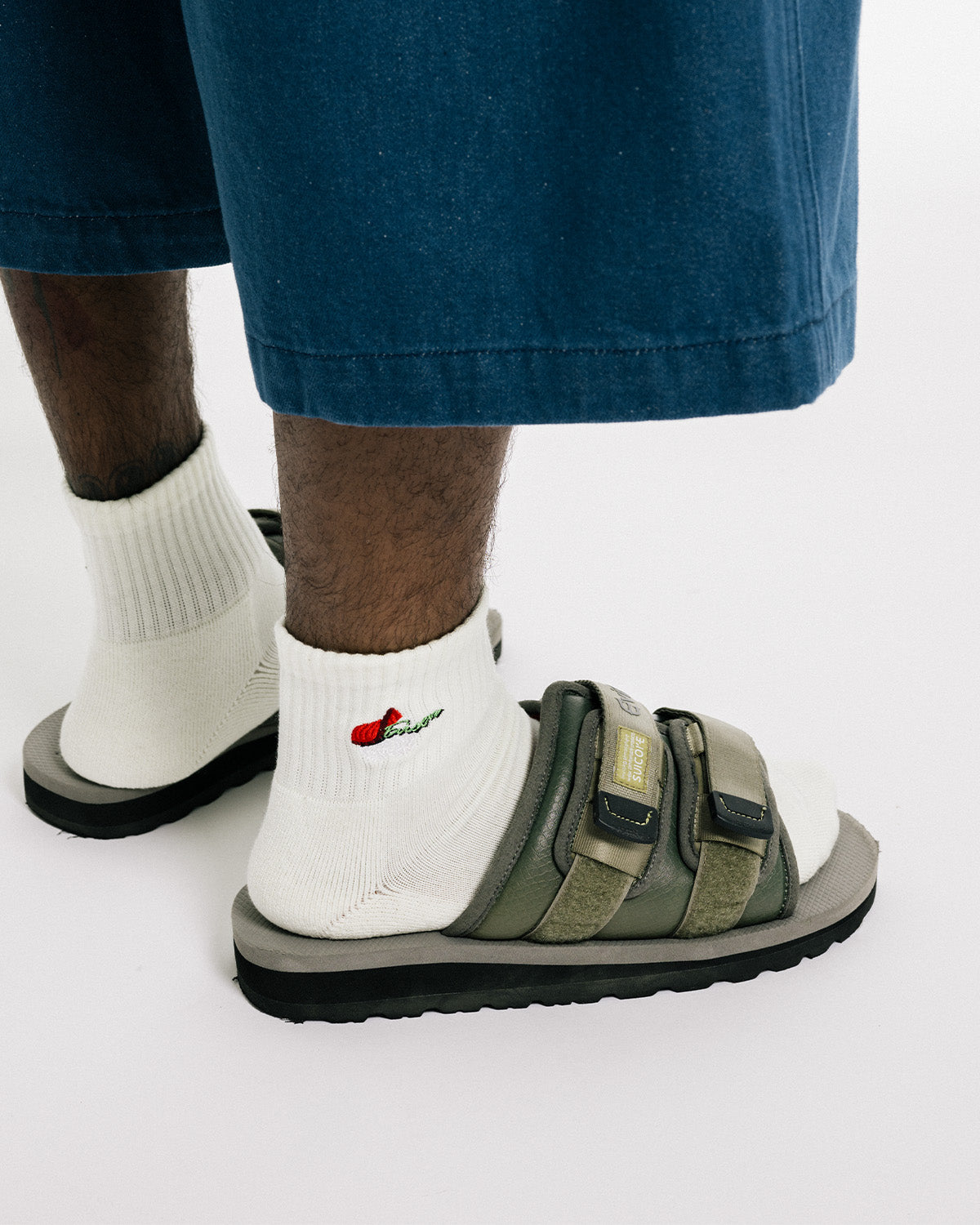 SUSHI ANKLE SOCKS - WHITE