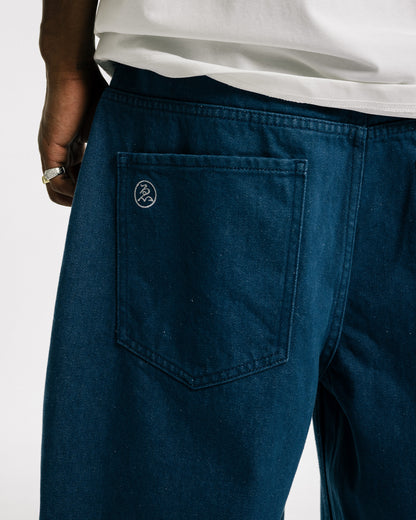 SUSHI DENIM SHORTS - LIGHT BLUE