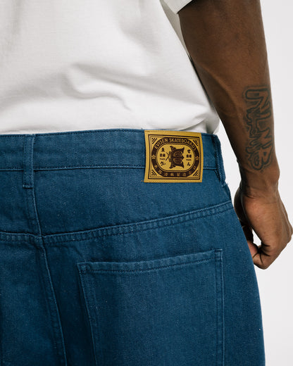 SUSHI DENIM SHORTS - LIGHT BLUE