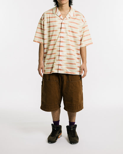 BORDER MESH SHIRT - YELLOW