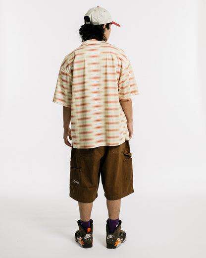 BORDER MESH SHIRT - YELLOW