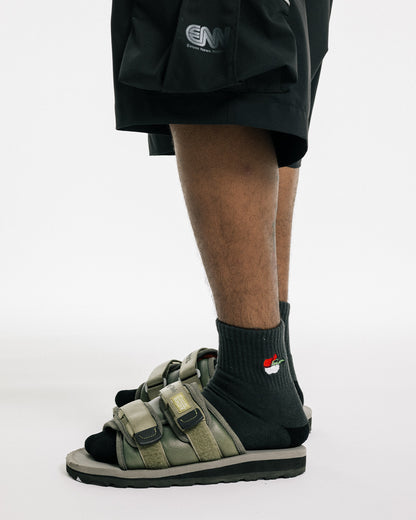 SUSHI ANKLE SOCKS - BLACK