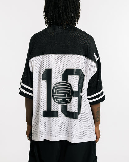 OHAKO HOCKEY SHIRT - BLACK × WHITE
