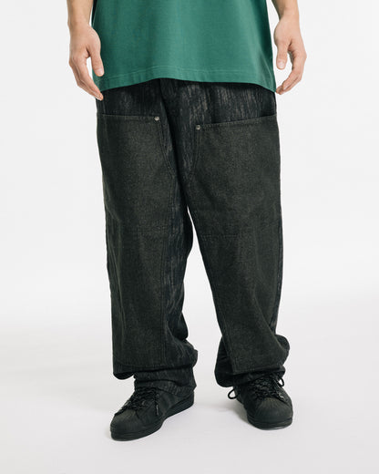 NIKOLA PAINTER DENIM - BLACK