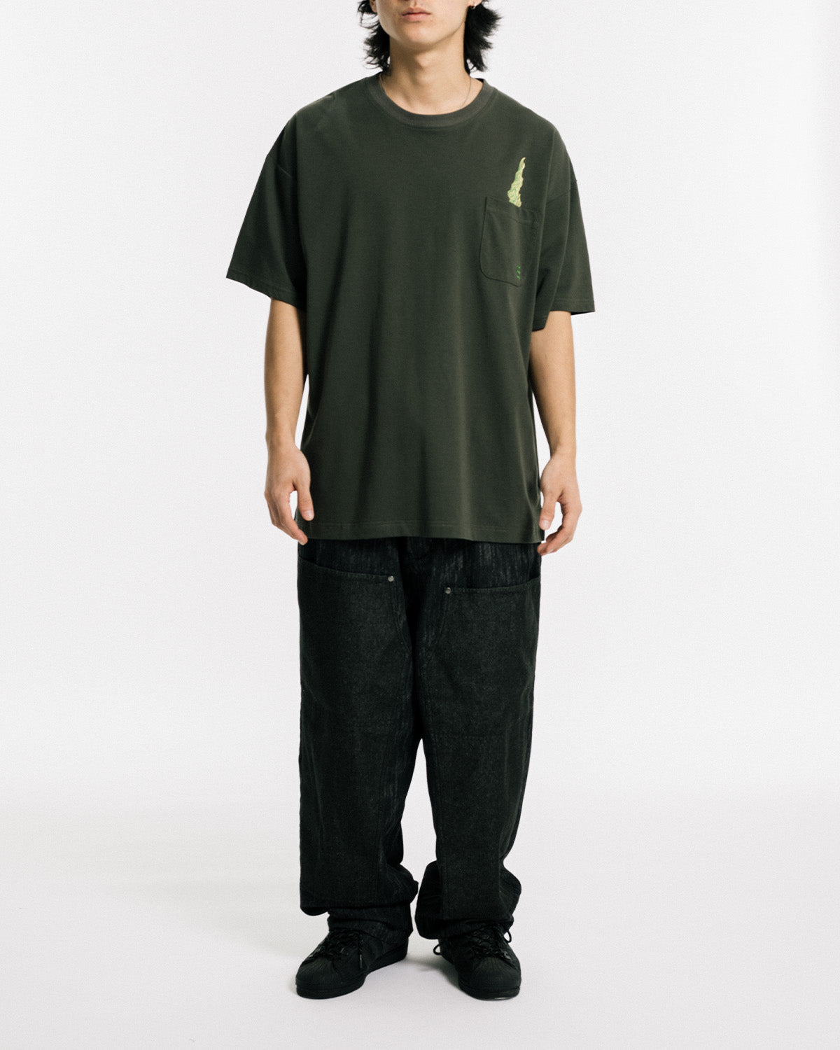 EYE FIRE TECH POCKET TEE -FOG
