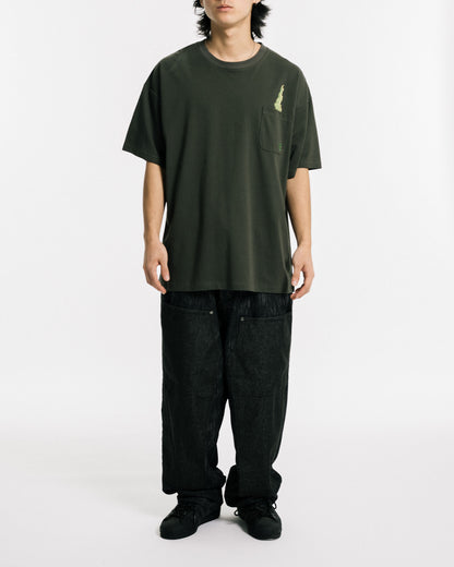 EYE FIRE TECH POCKET TEE -FOG