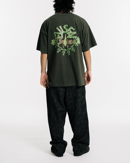 EYE FIRE TECH POCKET TEE -FOG
