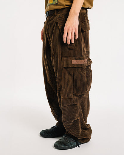 EQUALIZER CORD CARGO PANTS - MOCHA
