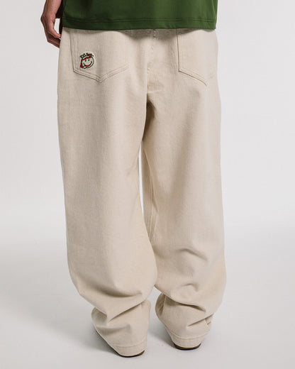 ONE-UP JEANS - WHITE