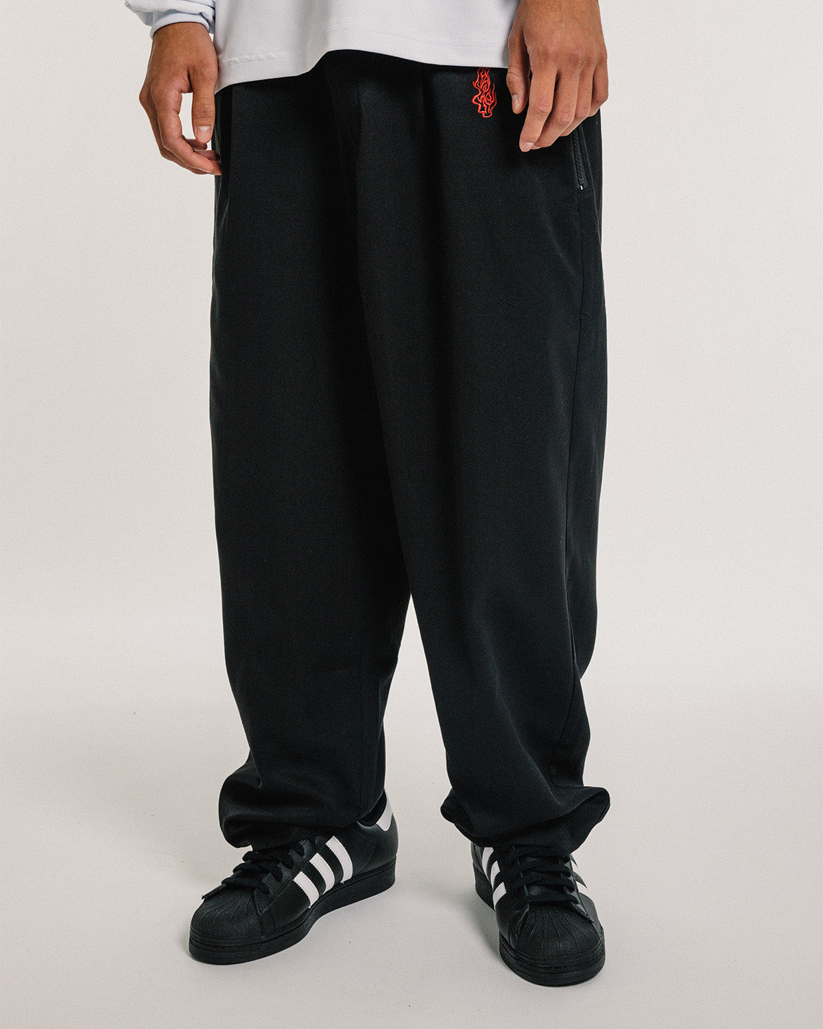 FIRE BOHEMIAN PANTS - BLACK