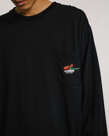 NEW SUSHI POCKET LS TEE