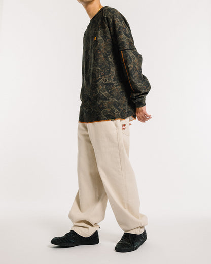 VASE THERMAL LS TEE - BLACK