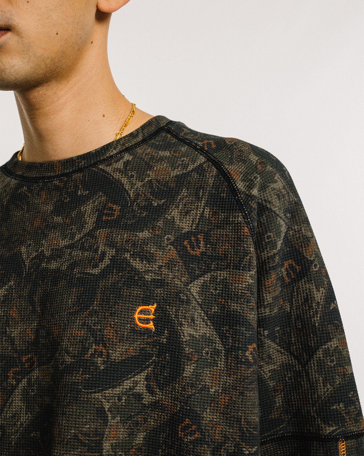 VASE THERMAL LS TEE - BLACK