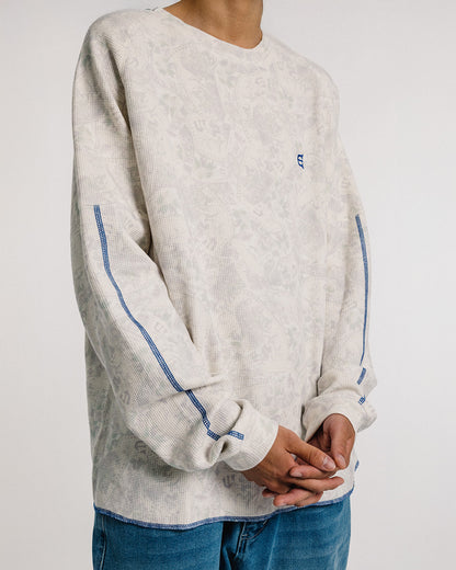 VASE THERMAL LS TEE - WHITE