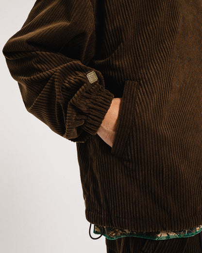 EQUALIZER CORD CREW SWEAT - MOCHA