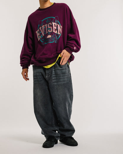 COLLEGE OVER LOGO SWEAT