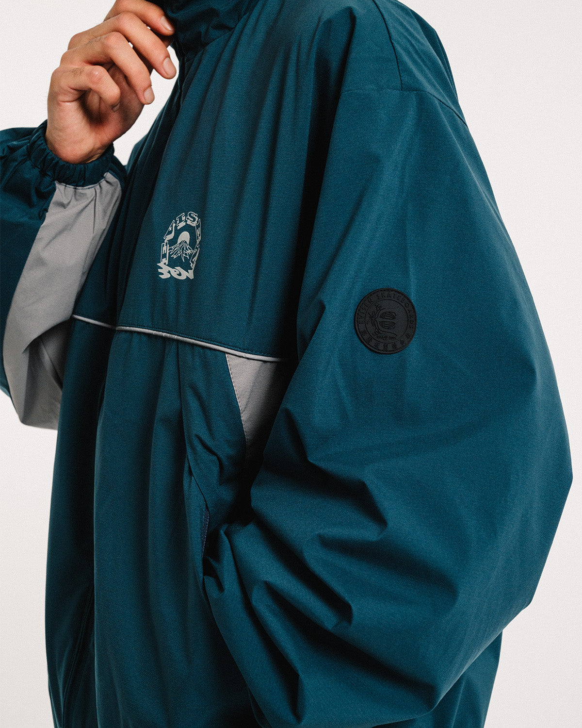 EVIFUJI NYLON JACKET - FOREST