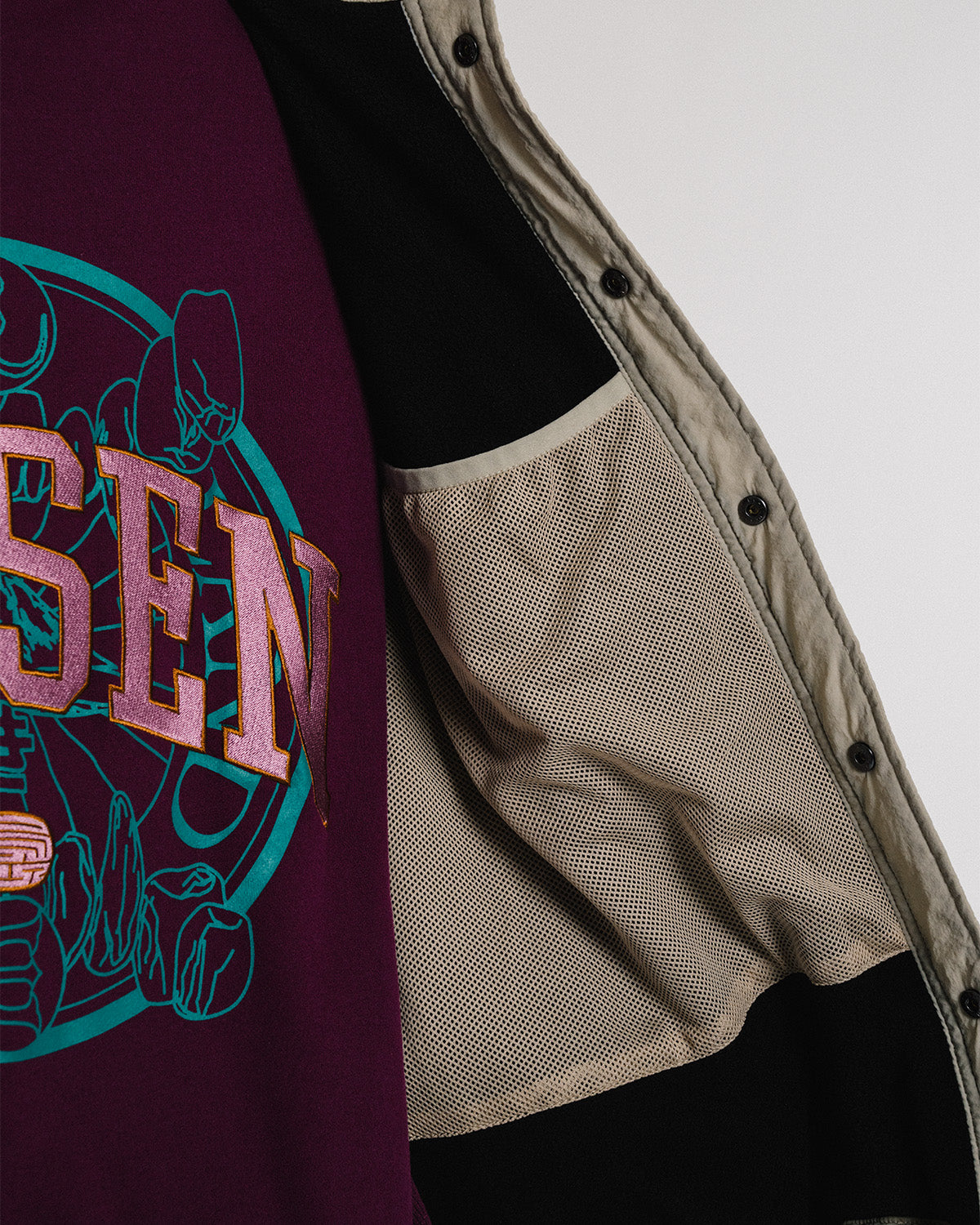 MIND LIGHT QUILTING VEST - BEIGE