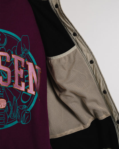 MIND LIGHT QUILTING VEST - BEIGE