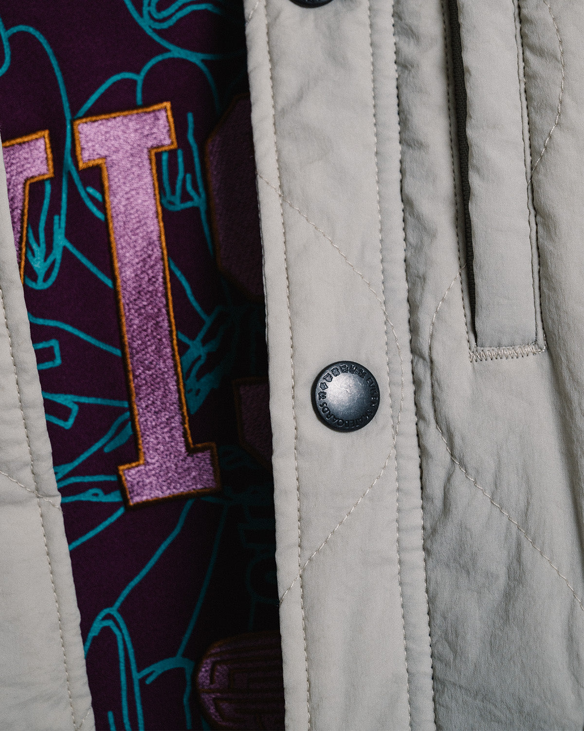 MIND LIGHT QUILTING VEST - BEIGE