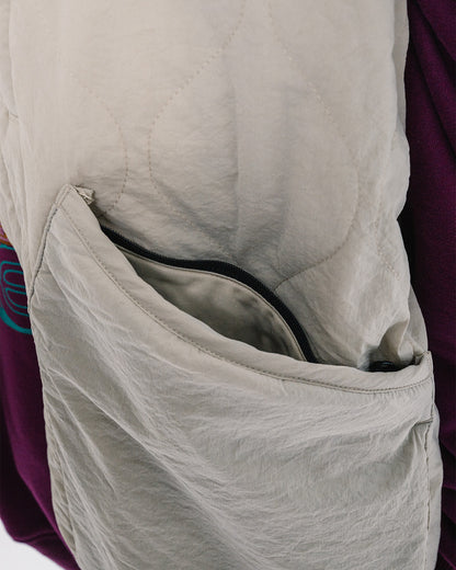 MIND LIGHT QUILTING VEST - BEIGE