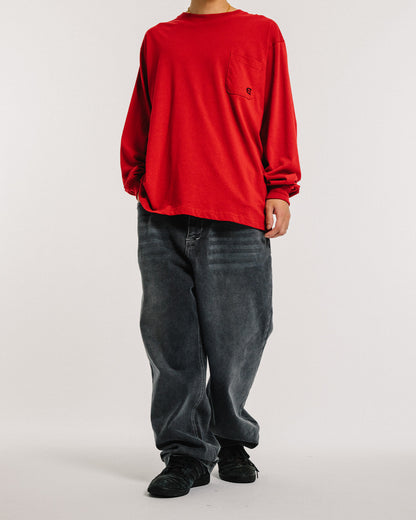 BEST MATCH POCKET LS TEE