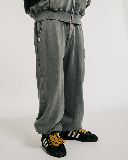 LOGO SWEAT PANTS - CHARCOAL