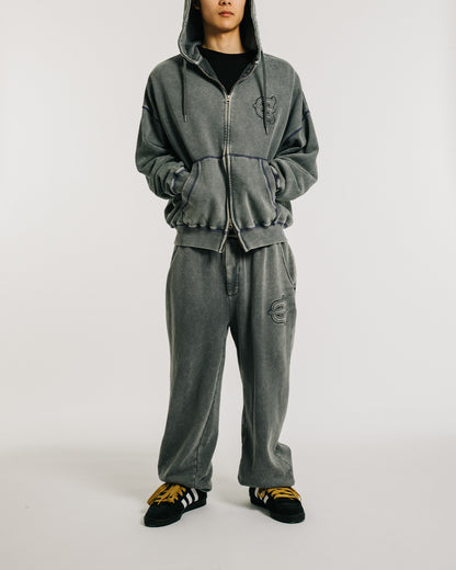 LOGO SWEAT PANTS - CHARCOAL